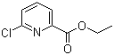 structure of CAS# 21190-89-6, Ethyl 6-chloro-2-pyridinecarboxylate;6-Chloropyridine-2-carboxylic acid ethyl ester