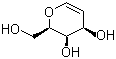 结构式 CAS# 21193-75-9, D-半乳糖烯