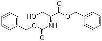 structure of CAS# 21209-51-8, N-(Benzyloxycarbonyl)-L-serine benzyl ester;Benzyl (S)-(-)-2-benzyloxycarbonylamino-3-hydroxypropionate