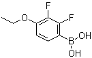 structure of CAS# 212386-71-5, B-(4-Ethoxy-2,3-difluorophenyl)boronic acid;(4-Ethoxy-2,3-difluorophenyl)boronic acid