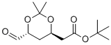 structure of CAS# 2124275-54-1, Rosuvastatin Impurity 30;tert-butyl 2-[(4R,6R)-6-formyl-2,2-dimethyl-1,3-dioxan-4-yl]acetate