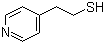 structure of CAS# 2127-05-1, 4-Pyridylethylmercaptan;2-(4-Pyridyl)ethanethiol