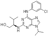 structure of CAS# 212844-53-6, Purvalanol A;(R)-Purvalanol A; NG 60