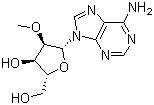 structure of CAS# 2140-79-6, 2'-O-Methyladenosine;2'-OMe-A