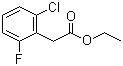 structure of CAS# 214262-85-8, Ethyl 2-chloro-6-fluorophenylacetate