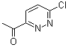 structure of CAS# 214701-31-2, 3-Acetyl-6-chloropyridazine;1-(6-Chloropyridazin-3-yl)ethan-1-one
