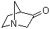 structure of CAS# 21472-89-9, 1-Azabicyclo[2.2.1]heptan-3-one