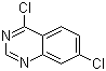 结构式 CAS# 2148-57-4, 4,7-二氯喹唑啉