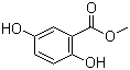 结构式 CAS# 2150-46-1, 2,5-二羟基苯甲酸甲酯; 龙胆酸甲酯