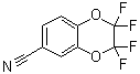 structure of CAS# 215732-94-8, 6-Cyano-2,2,3,3-tetrafluoro-1,4-benzodioxane;2,2,3,3-Tetrafluoro-2,3-dihydro-1,4-benzodioxin-6-carbonitrile