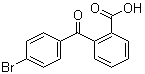 structure of CAS# 2159-40-2, 2-(4-Bromobenzoyl)benzoic acid;NSC 82294; o-(p-Bromobenzoyl)benzoic acid