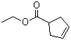 结构式 CAS# 21622-01-5, 3-环戊烯-1-甲酸乙酯