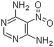 结构式 CAS# 2164-84-3, 4,6-二氨基-5-硝基嘧啶