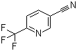structure of CAS# 216431-85-5, 6-(Trifluoromethyl)nicotinonitrile;3-Cyano-6-(trifluoromethyl)pyridine
