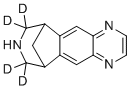 伐尼克兰-[d4]分子结构 (CAS 2183239-01-0)