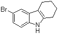 结构式 CAS# 21865-50-9, 6-溴-2,3,4,9-四氢-1H-咔唑