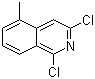 1,3-Dichloro-5-methylisoquinoline molecular structure (CAS 21902-40-9)