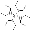 Tetrakis(diethylamine)tin molecular structure (CAS 21941-96-8)
