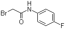结构式 CAS# 2195-44-0, 2-溴-N-(4-氟苯基)乙酰胺