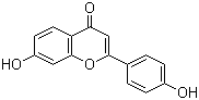 structure of CAS# 2196-14-7, 7,4'-Dihydroxyflavone;4',7-Dihydroxyflavone; 7-Hydroxy-2-(4-hydroxyphenyl)chromen-4-one