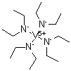 structure of CAS# 219852-96-7, (T-4)-Tetrakis(N-ethylethanaminato)vanadium(1+)