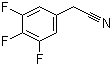 structure of CAS# 220228-03-5, 3,4,5-Trifluorophenylacetonitrile;3,4,5-Trifluorobenzyl cyanide