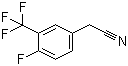 structure of CAS# 220239-65-6, 4-Fluoro-3-(trifluoromethyl)phenylacetonitrile;3-Trifluoromethyl-4-fluorobenzyl cyanide