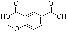 structure of CAS# 2206-43-1, 4-Methoxyisophthalic acid;4-Methoxybenzene-1,3-dicarboxylic acid