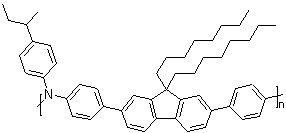 structure of CAS# 220797-16-0, Poly(9,9-dioctylfluorene-co-N-(4-butylphenyl)diphenylamine);TFB