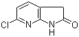 structure of CAS# 220896-14-0, 6-Chloro-1H-pyrrolo[2,3-b]pyridin-2(3H)-one;6-Chloro-7-aza-2-oxindole