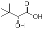 结构式 CAS# 22146-57-2, (R)-2-羟基-3,3-二甲基丁酸