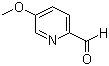 结构式 CAS# 22187-96-8, 5-甲氧基吡啶-2-甲醛