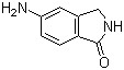 结构式 CAS# 222036-66-0, 5-氨基异吲哚啉-1-酮