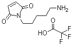 1-(5-Aminopentyl)-1H-pyrrole-2,5-dione 2,2,2-trifluoroacetate molecular structure (CAS 222159-87-7)