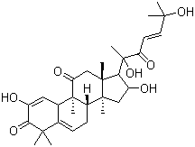 结构式 CAS# 2222-07-3, 葫芦素