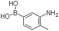 3-Amino-4-methylphenylboronic acid molecular structure (CAS 22237-12-3)