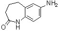 structure of CAS# 22245-92-7, 7-Amino-1,3,4,5-tetrahydrobenzo[b]azepin-2-one;7-Aminodihydrohomocarbostyril