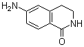 structure of CAS# 22246-00-0, 6-Amino-3,4-dihydro-1(2H)-isoquinolinone;6-Amino-3,4-dihydro-isocarbostyril