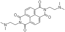 结构式 CAS# 22291-04-9, 2,7-双[2-(二甲基氨基)乙基]苯并[lmn][3,8]菲罗啉-1,3,6,8(2H,7H)-四酮