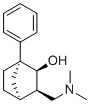 structure of CAS# 2230475-63-3, Kdm4-IN-4;(1R,2S,3R,4S)-3-[(dimethylamino)methyl]-1-phenylbicyclo[2.2.1]heptan-2-ol