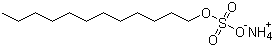 structure of CAS# 2235-54-3, Ammonium lauryl sulfate;Ammonium dodecyl sulphate; Dodecyl sulfate ammonium salt
