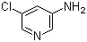 结构式 CAS# 22353-34-0, 3-氨基-5-氯吡啶
