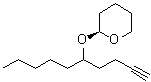结构式 CAS# 223734-62-1, (S)-5-[(四氢吡喃基)氧基]-1-癸炔
