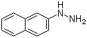 structure of CAS# 2243-57-4, 2-Naphthylhydrazine;beta-Naphthyl hydrazine
