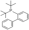structure of CAS# 224311-51-7, 2-(Di-tert-butylphosphino)biphenyl;(2-Biphenyl)di-tert-butylphosphine
