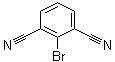structure of CAS# 22433-90-5, 2-Bromo-1,3-benzenedicarbonitrile;1-Bromo-2,6-dicyanobenzene; 2-Bromoisophthalonitrile