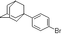 structure of CAS# 2245-43-4, 1-(4-Bromophenyl)adamantane