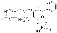 结构式 CAS# 22457-89-2, 苯磷硫胺