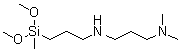 structure of CAS# 224638-27-1, N3-[3-(Dimethoxymethylsilyl)propyl]-N1,N1-dimethyl-1,3-propanediamine;KH-Si 121; Si 121