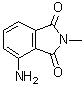 structure of CAS# 2257-85-4, 4-Amino-2-methyl-1H-isoindole-1,3(2H)-dione;3-Amino-N-methylphthalimide